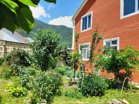 Qaxda kiraye evler hovuzlu